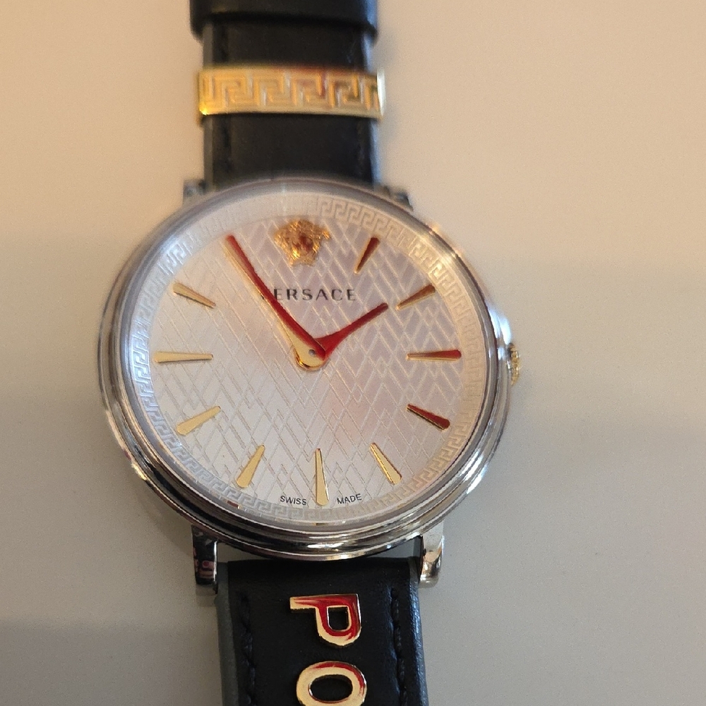 Versace Silver and Gold Men's Watch
